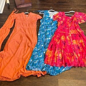 Sundance Maxi dress bundle size medium
